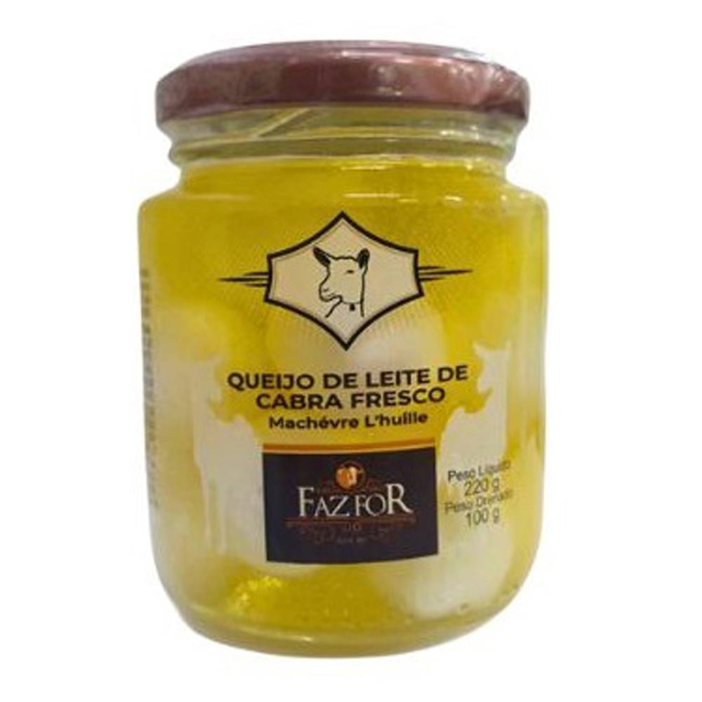 QUEIJO LEITE DE CABRA NAT FAZ FOR 220G