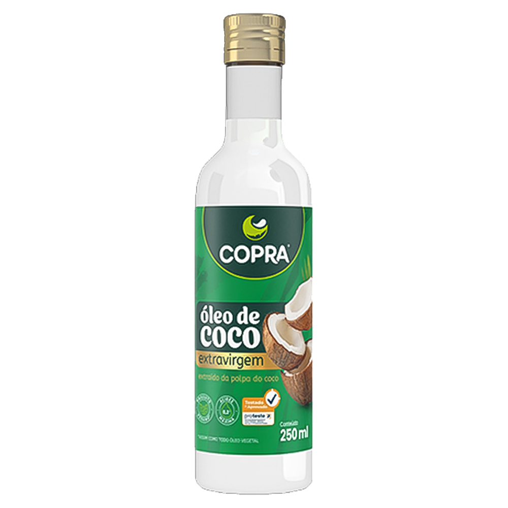 OLEO DE COCO EXTRA VIRGEM COPRA 250ML