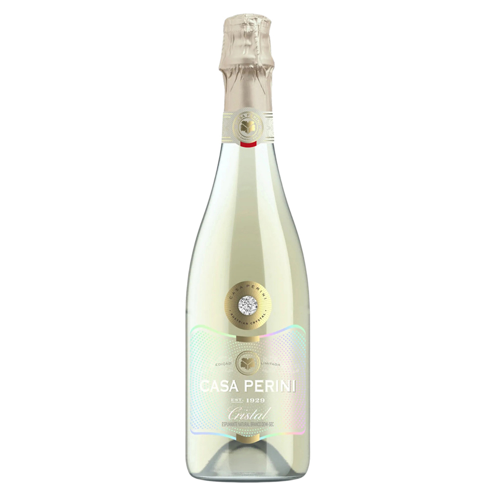 ESPUMANTE CASA PERINI CRISTAL DEMI-SEC 750ML