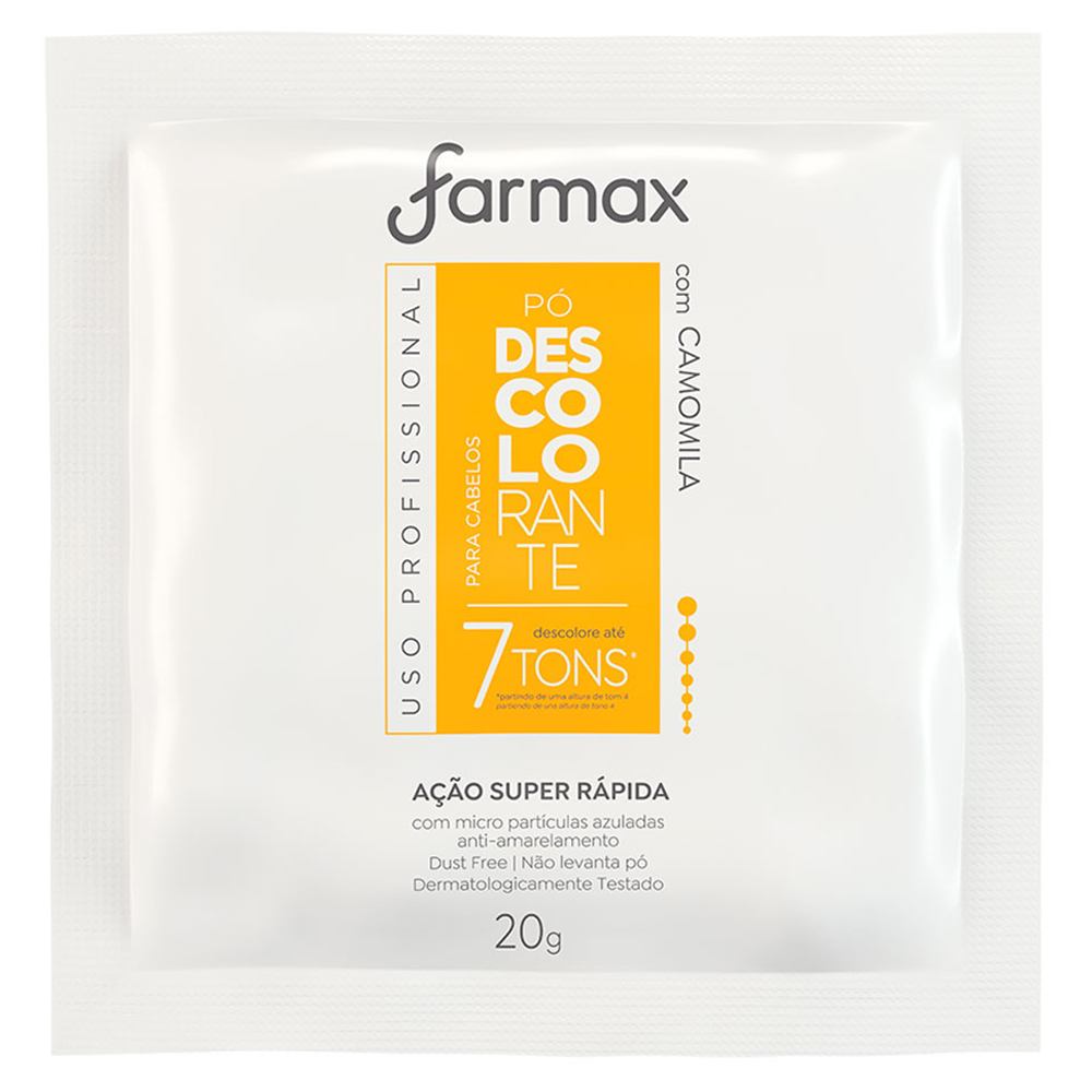 PO DESCOLOR CAPILAR FARMAX CAMOMILA 20G