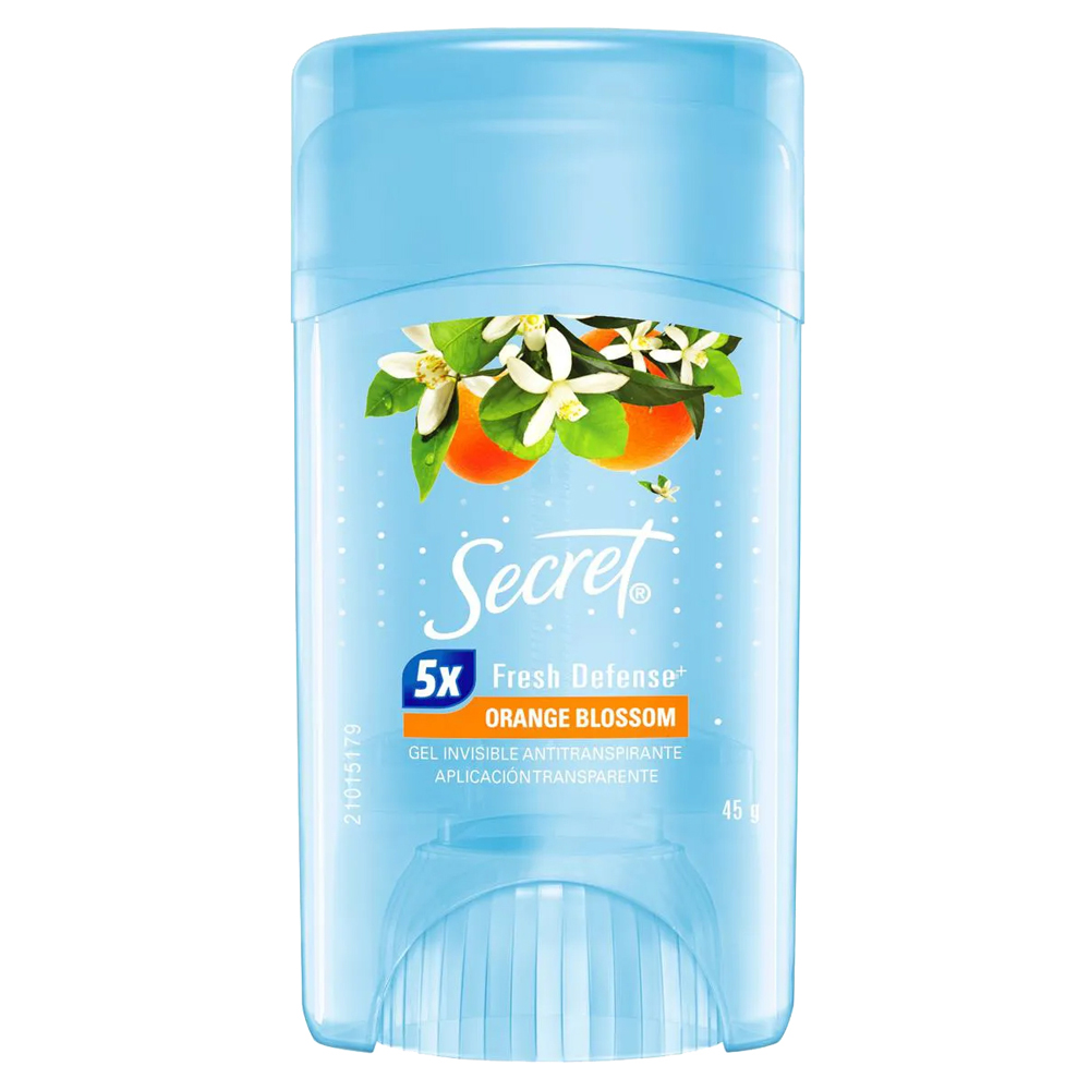 DESOD SECRET 45G GEL CLEAR ORANGE