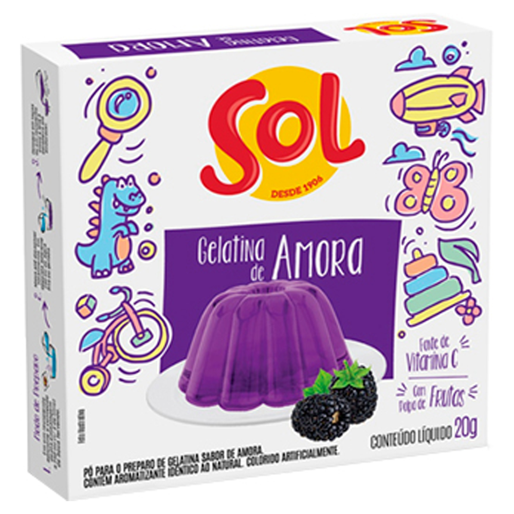 GELATINA SOL 20G AMORA