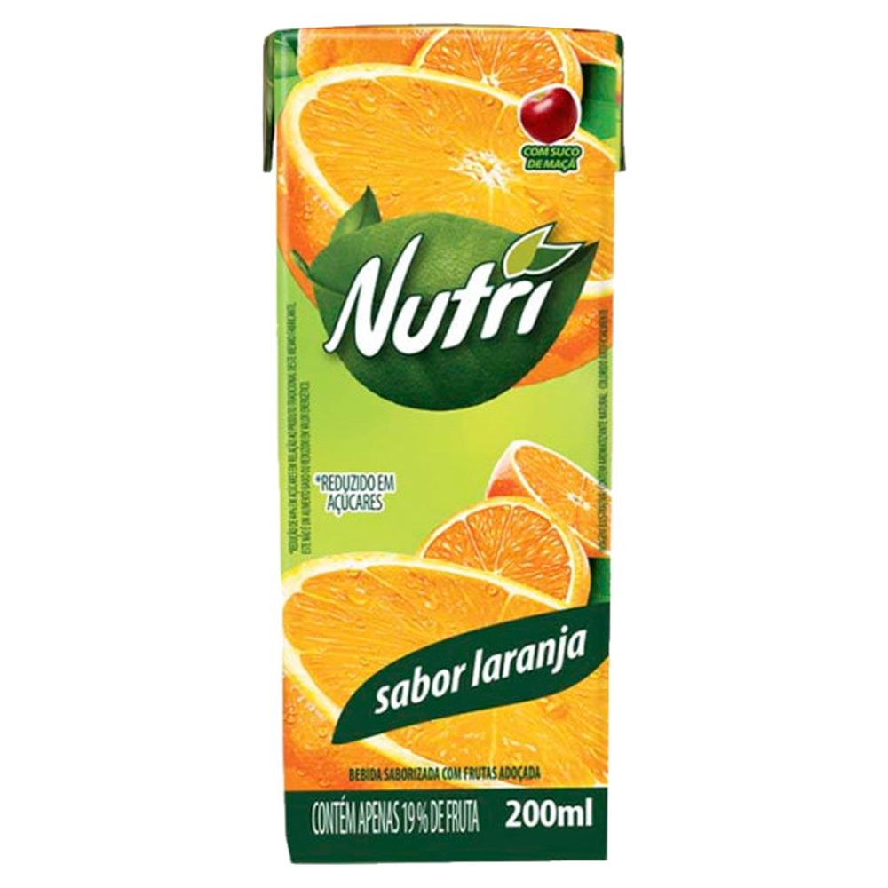 BEB NUTRI NECTAR 200ML LARANJA