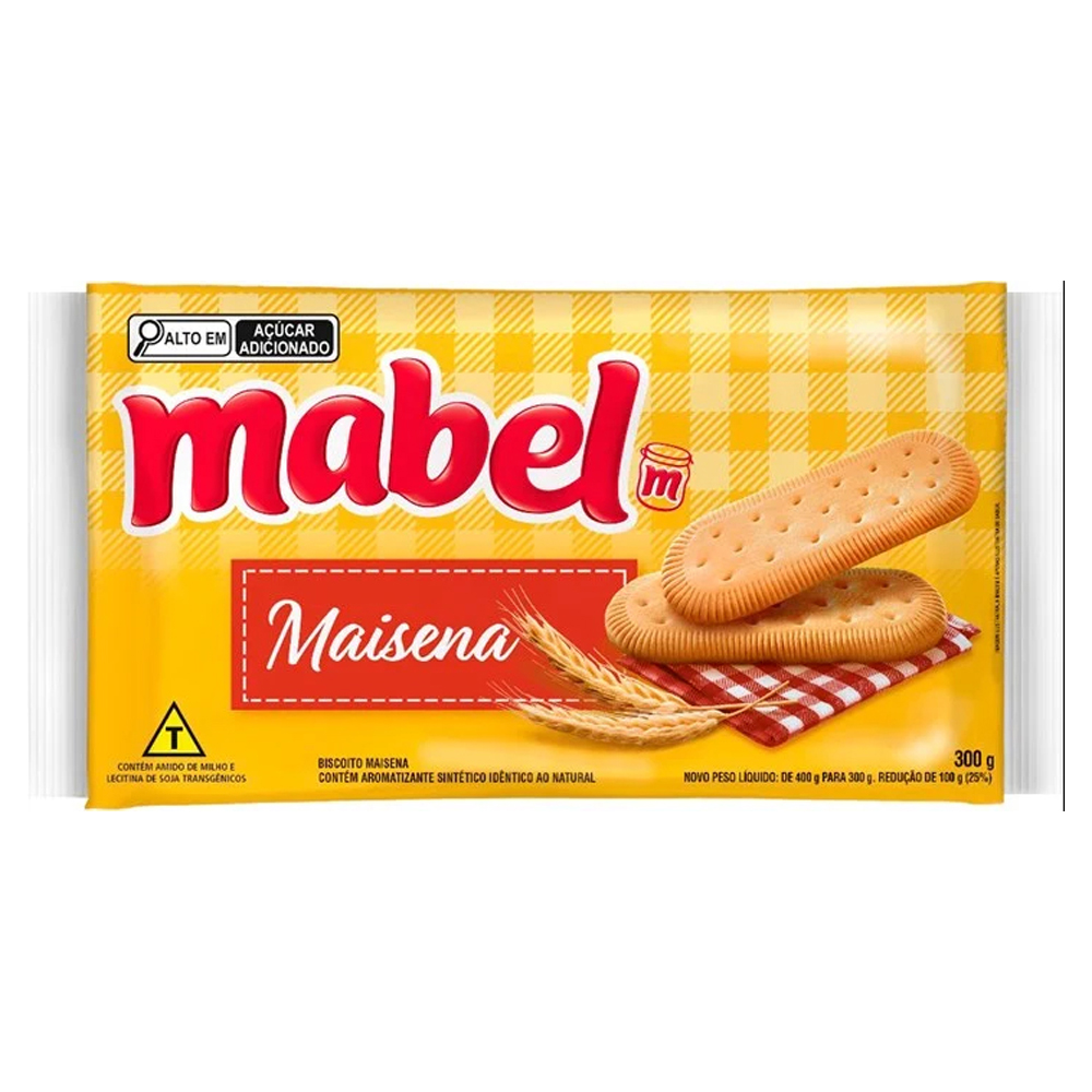 BISC MABEL LAMINADO MAISENA 300G