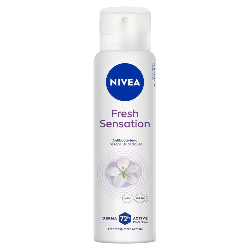 DESOD NIVEA AER 150ML FEM FRESH SENSATIO
