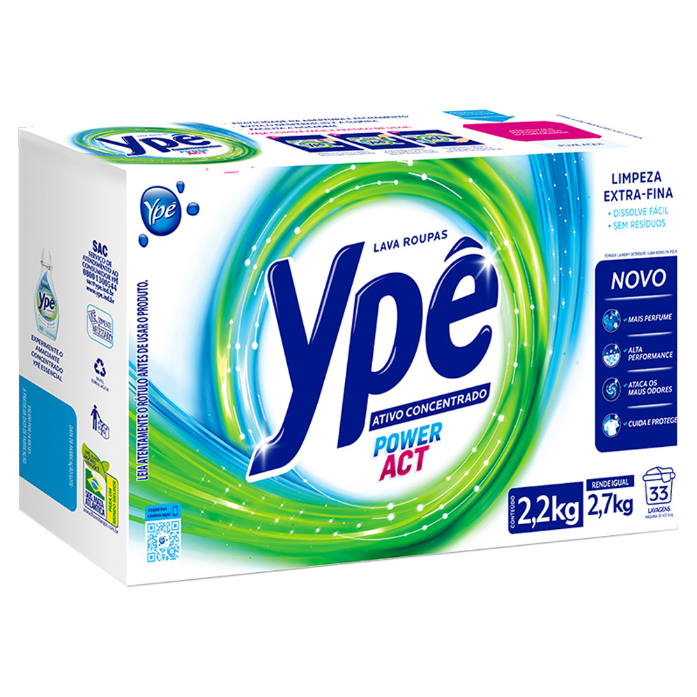 DET PO TIXAN YPE POWER ACTION 2,2KG