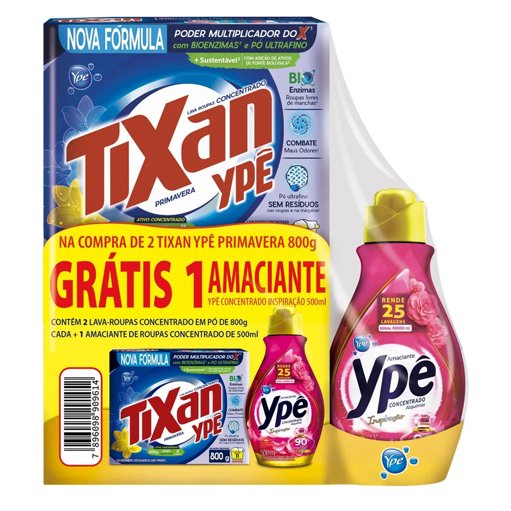 KIT DET PO CONC TIXAN YPE PRIM AMAC 800G