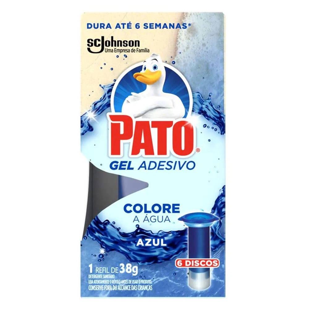 PATO GEL ADESIVO BLUE RF 6 DISCOS
