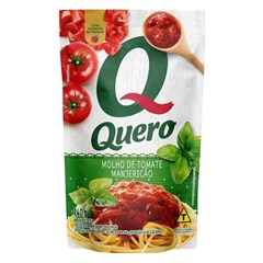 MOLHO TOM QUERO SACHET 240G MANJERICAO