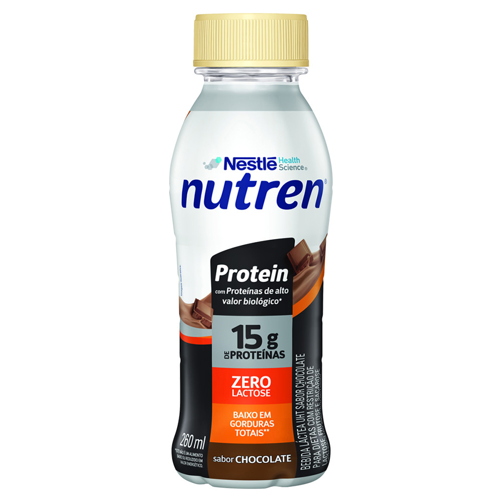 SUPL PROTEIN 15G NUTREN 260ML CHOC ZR