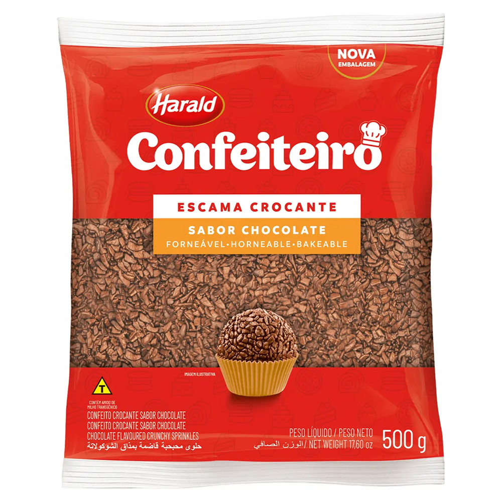 CHOC GRANUL HARALD CONF 500G ESCAMA