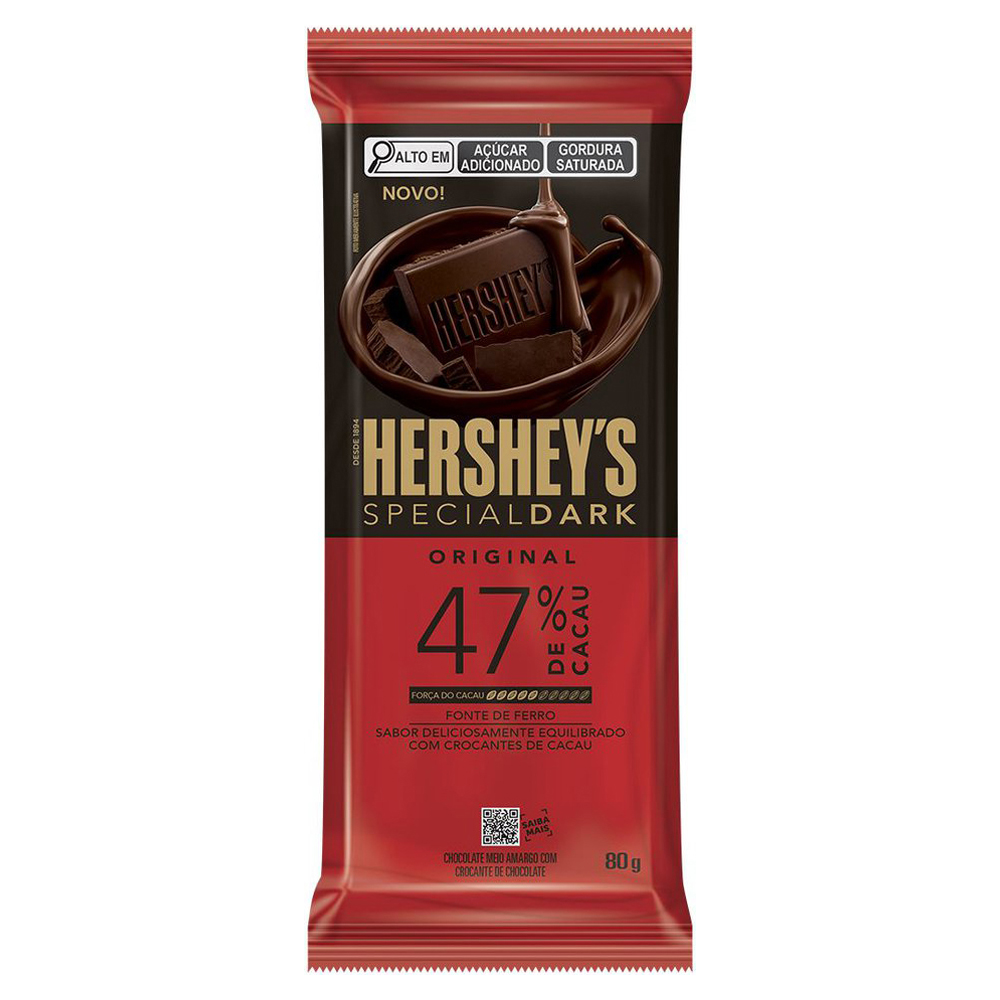 CHOC HERSHEYS 80G SPEC DARK 47% ORIG