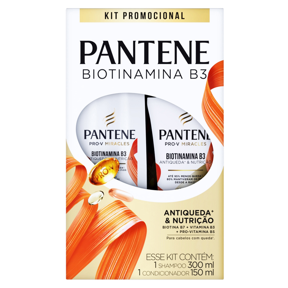 SH 300ML+COND PANTENE 150ML BIOTINAMINA