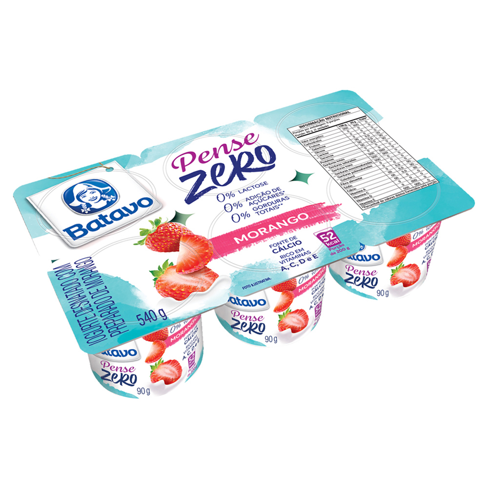 IOGURTE BATAVO 510G PENSE ZERO MOR