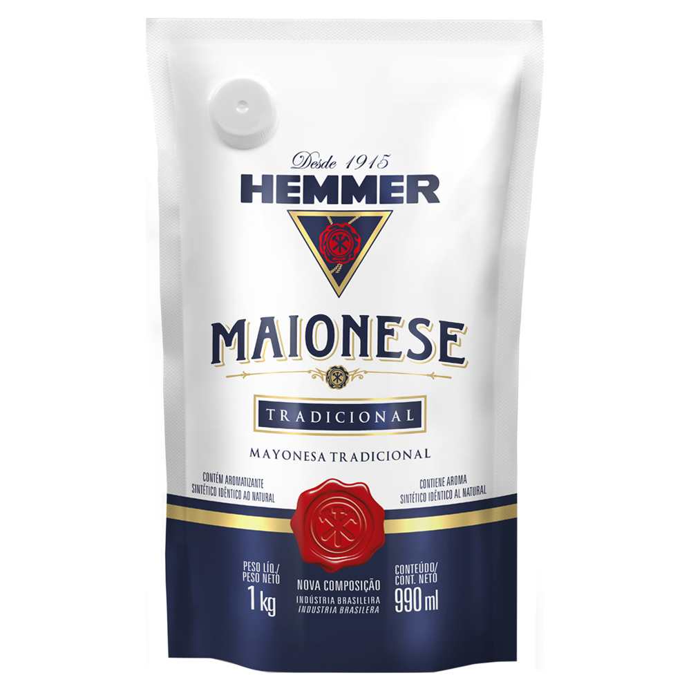 MAIONESE HEMMER SACHET TRAD 1KG