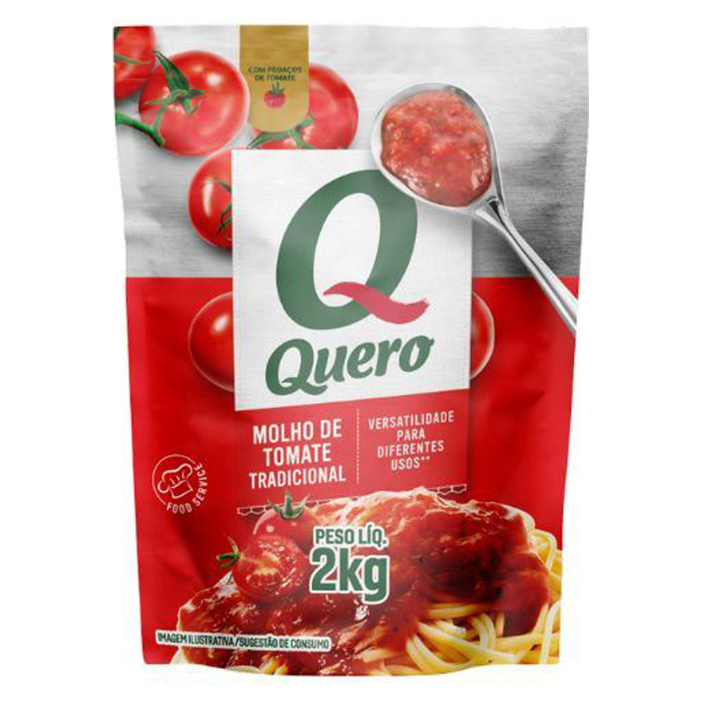 MOLHO TOM QUERO SACHET 2KG TRAD