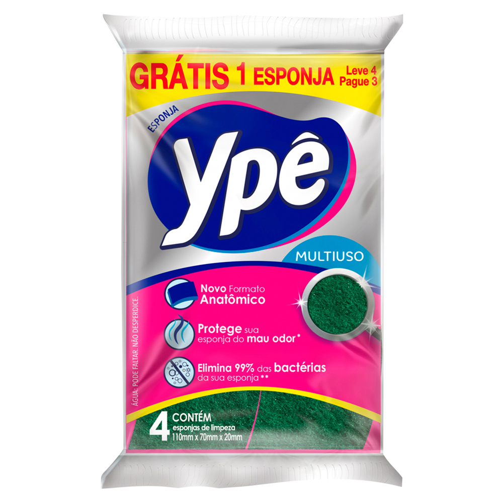 ESPONJA YPE MULTIUSO LV4 PG3