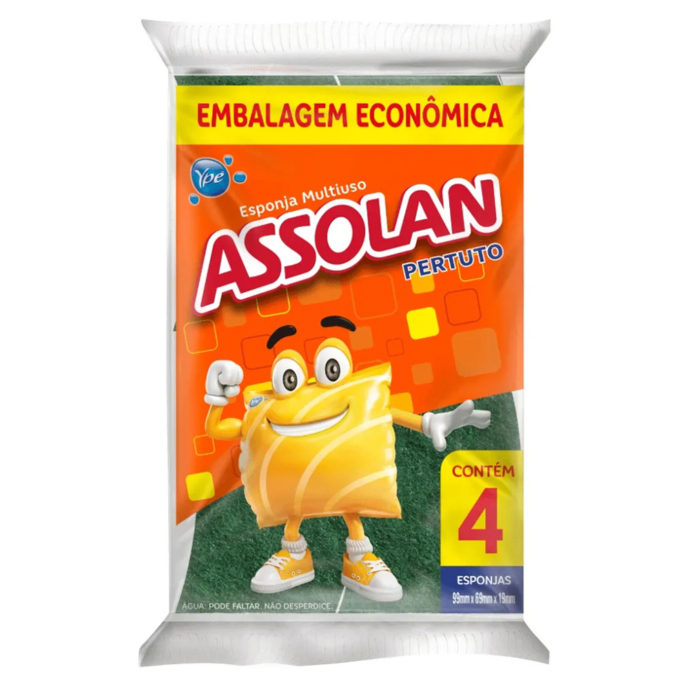 ESPONJA ASSOLAN PERTUTO 4UN