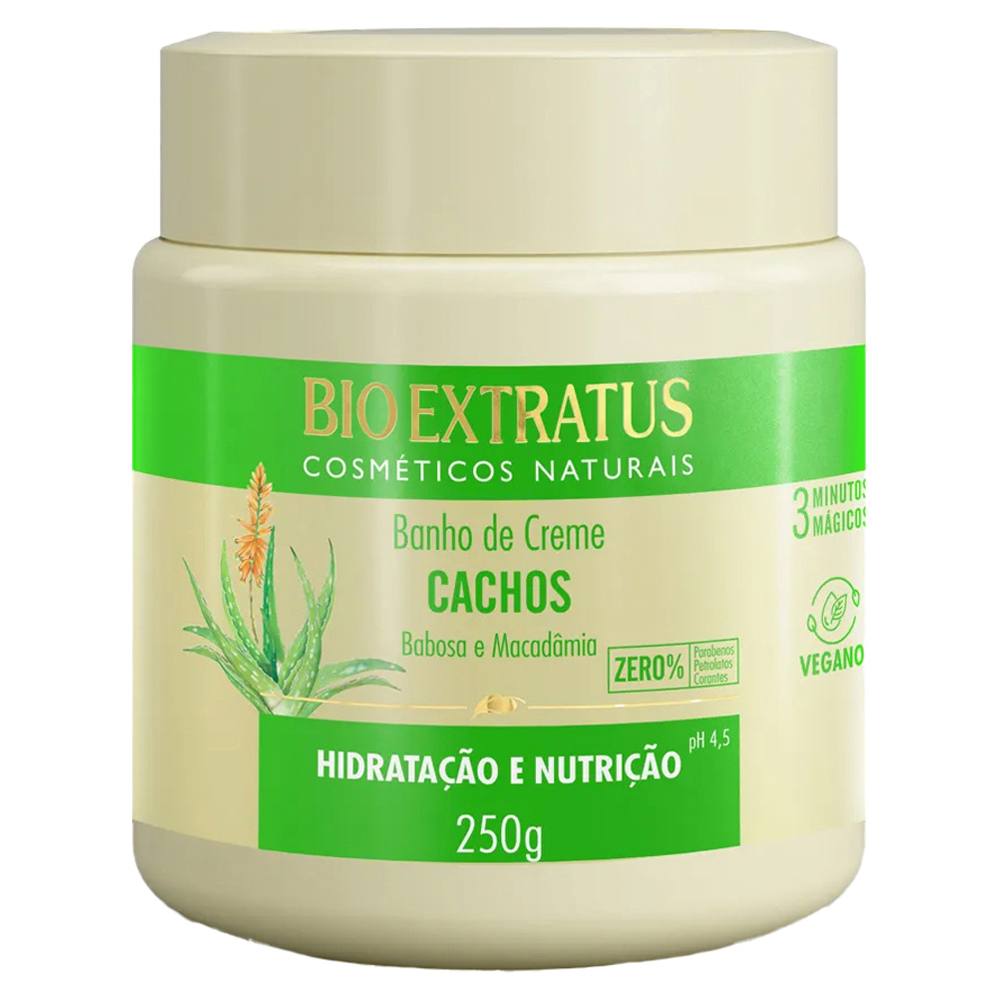 BANHO CREME BIO EXTRATUS 250G CACHOS