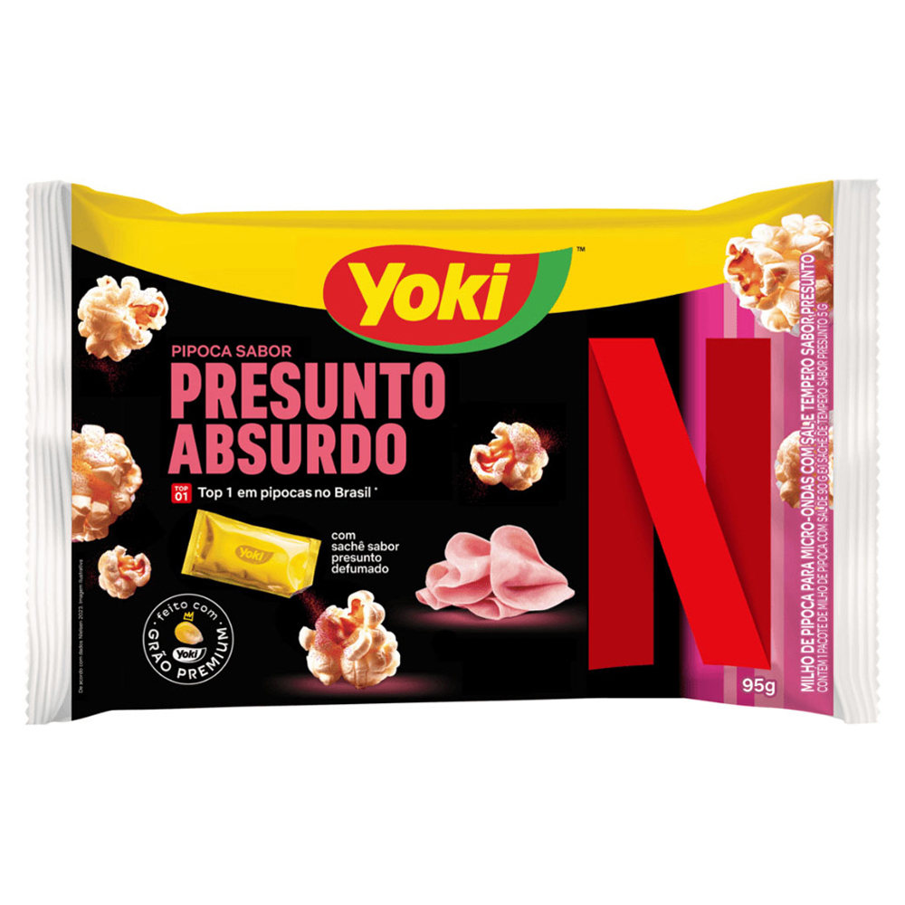 PIPOCA YOKI MICRO PRESUNTO DEFUMADO 95G