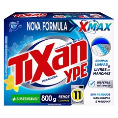DET PO TIXAN YPE PRIM CAIXA 800G