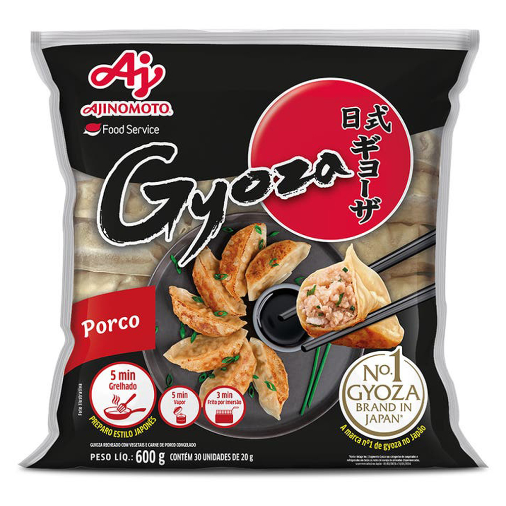GUIOZA AJINOMOTO 600G CARNE SUINA