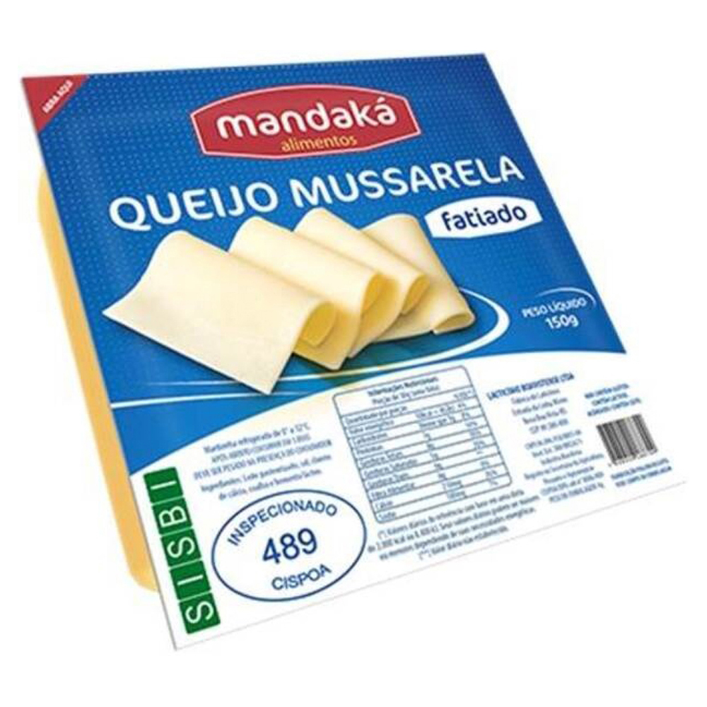 QUEIJO MUSSARELA FAT MANDAKA 400G