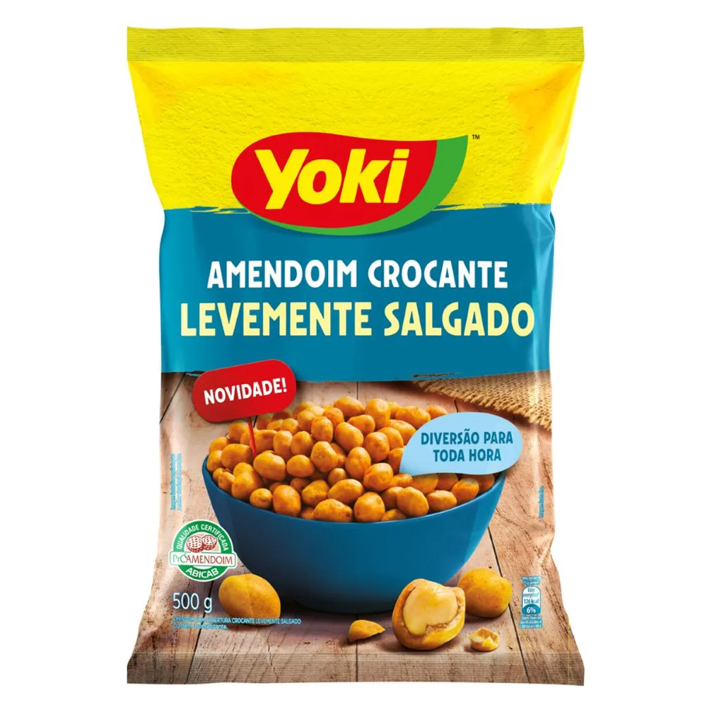 AMENDOIM CROCANTE YOKI 800G LEV SALG