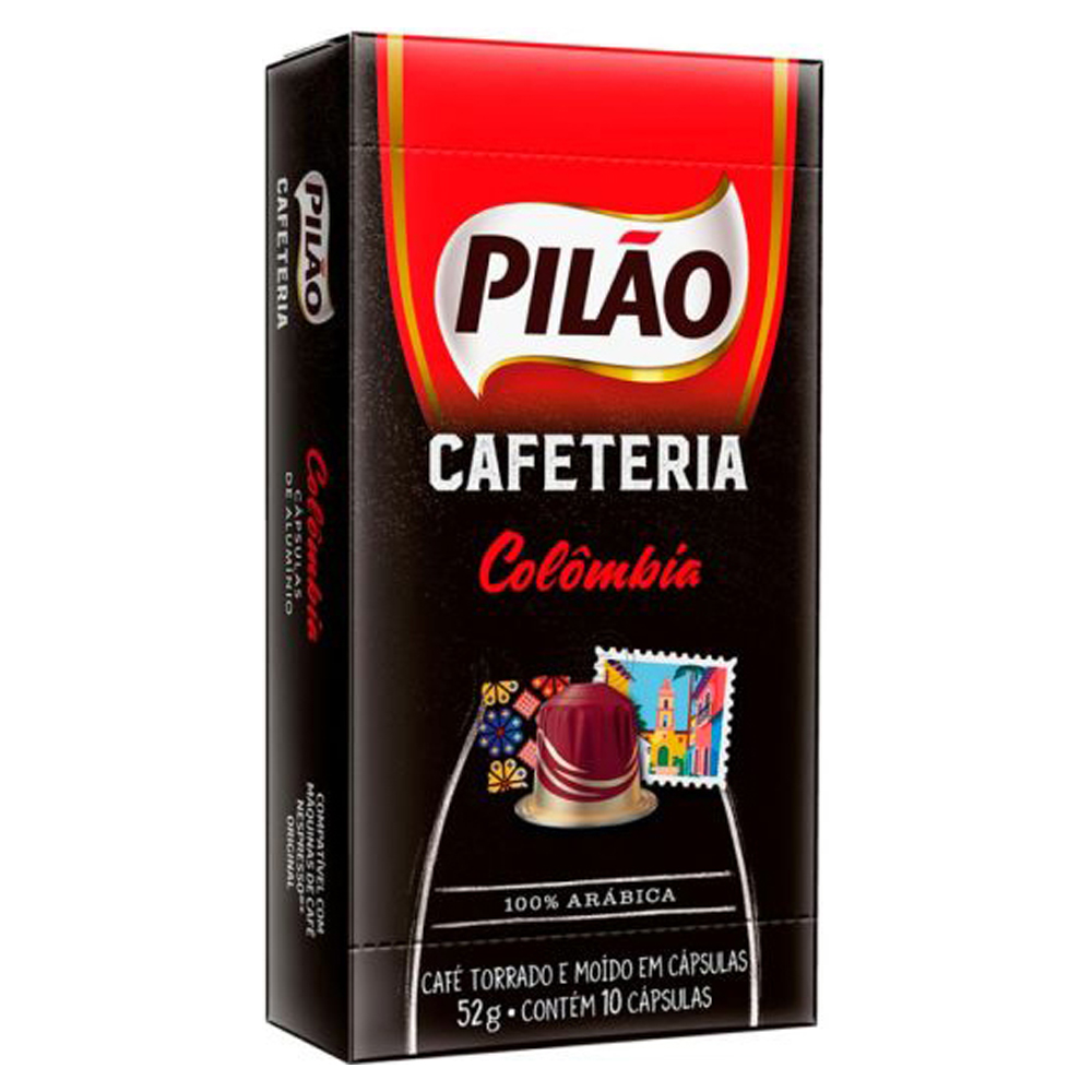 CAFE PILAO ORIGENS COLOMBIA 10X 52G