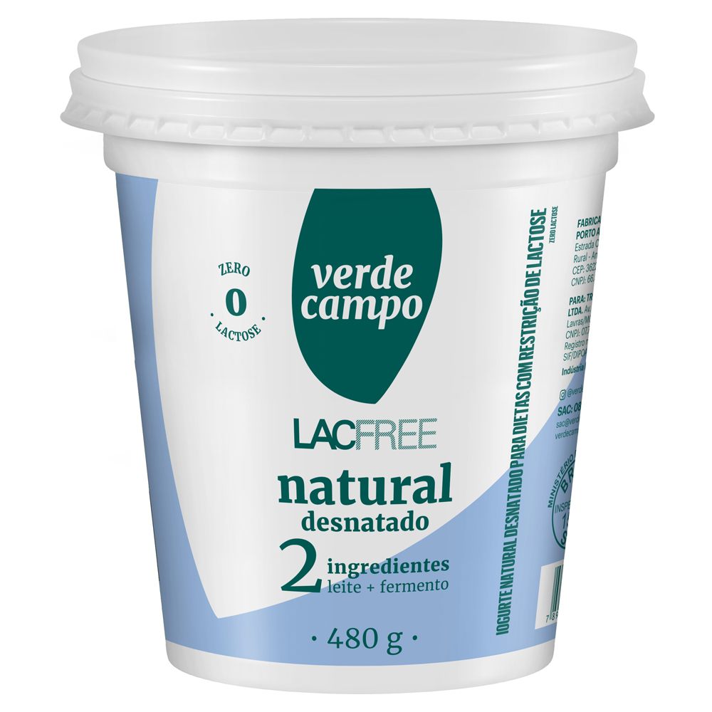 IOGURTE LACFREE 480G DESN 2ING VC