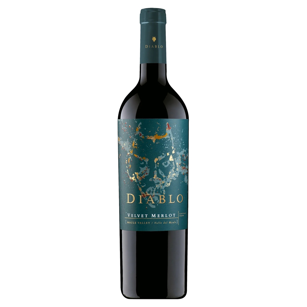 VIN CHIL DIABLO VELVET MERLOT 750 ML