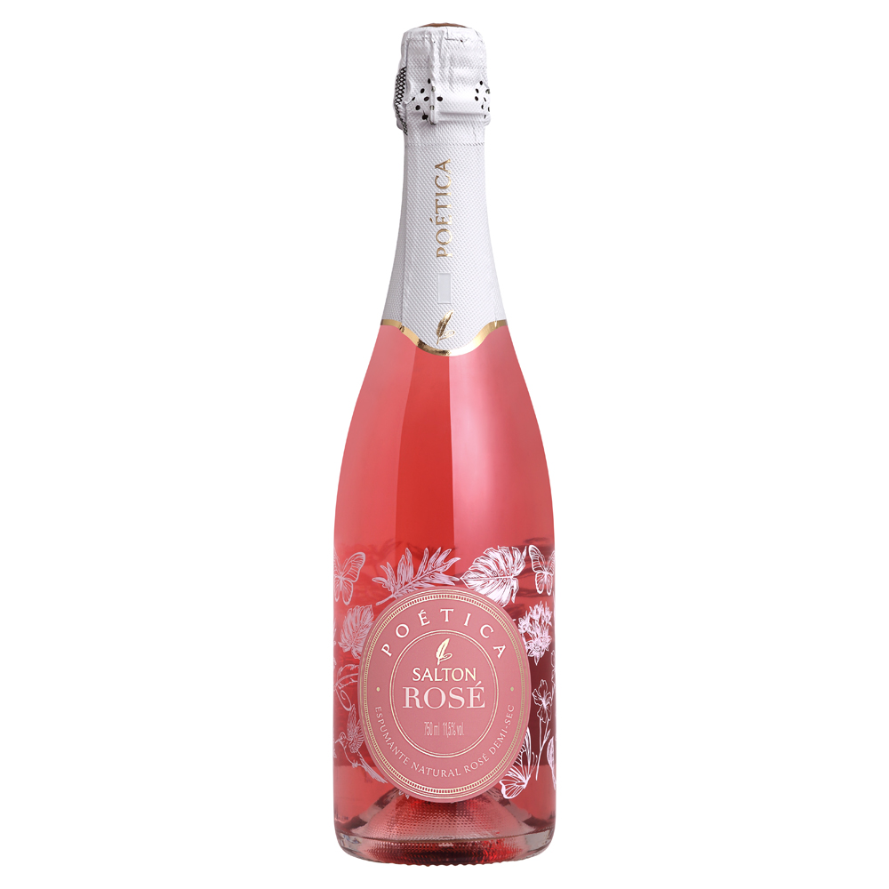 ESPUM SALTON POETICA DEMI SEC ROSE 750ML
