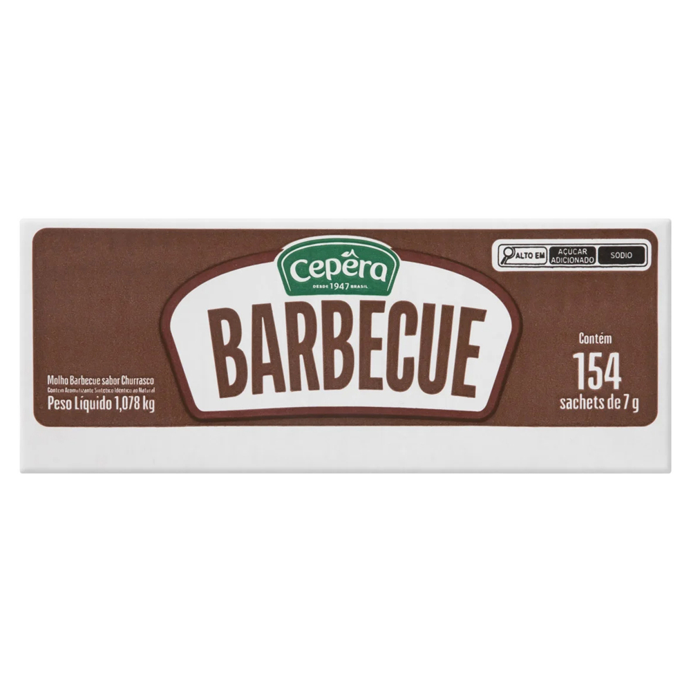 SACHET MOLHO BARBECUE CEPERA 154X07G