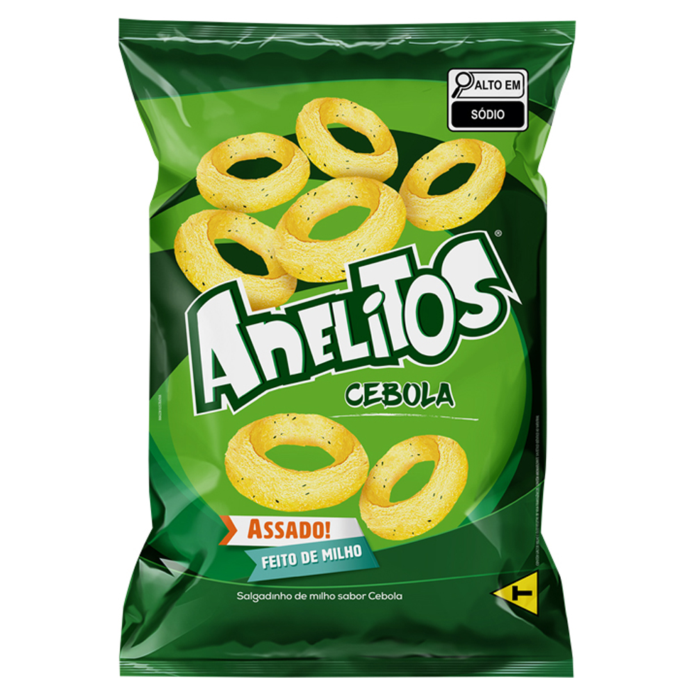 SALGADINHO MICOS ANELITOS 91G CEBOLA