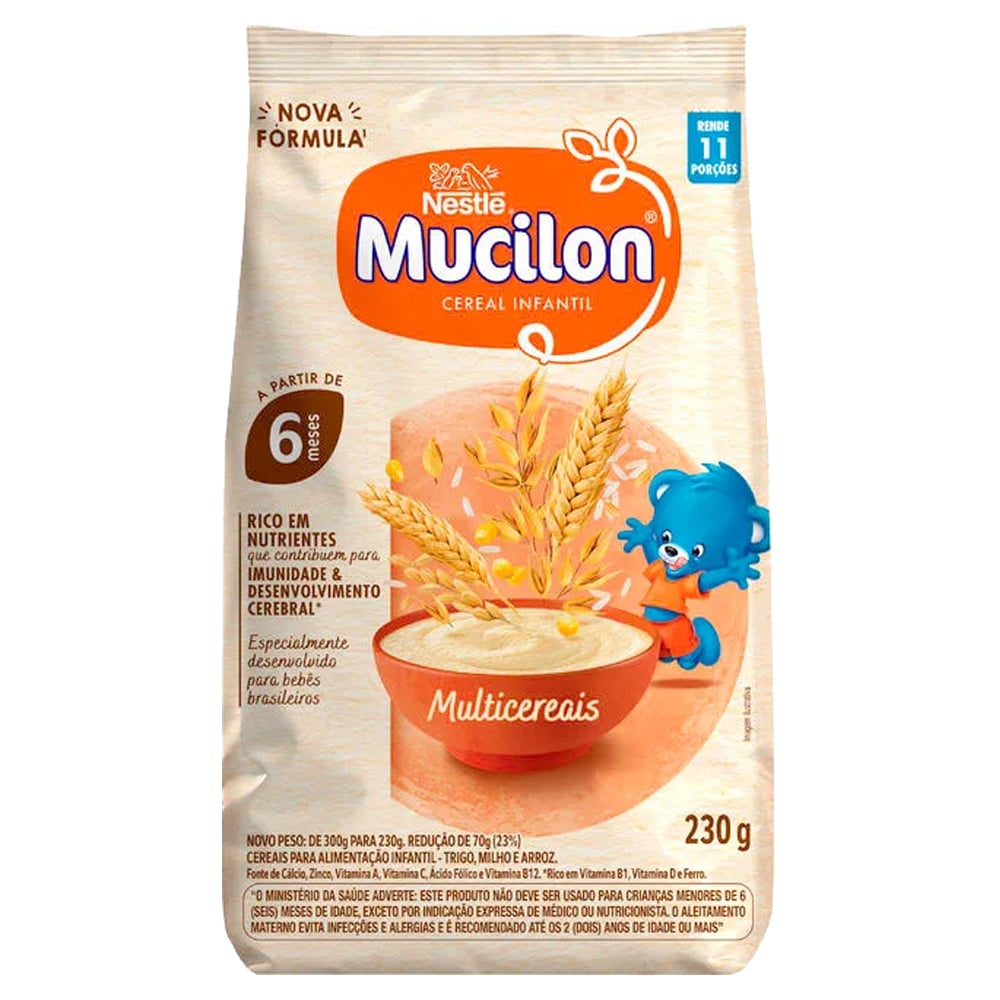 MUCILON MULTICEREAIS 230G