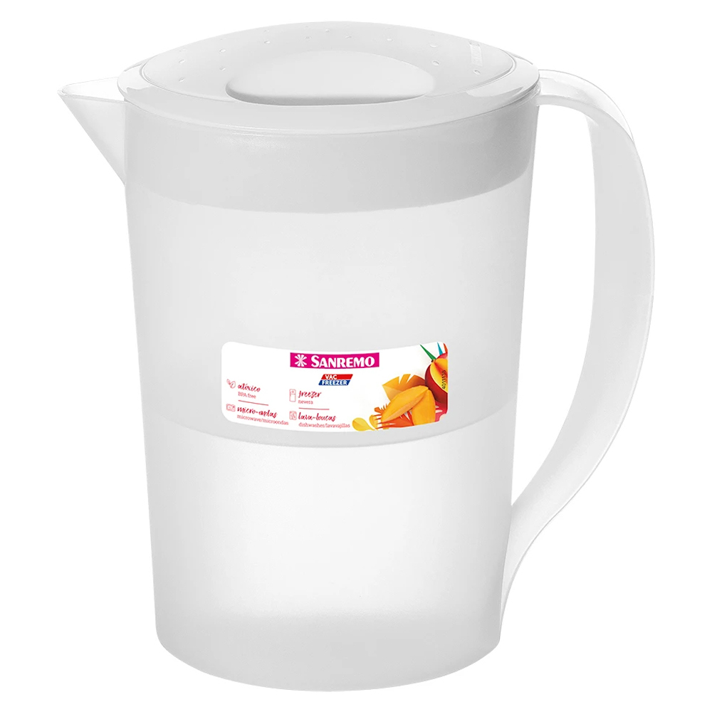JARRA DE PLÁSTICO OVAL SANREMO 2L