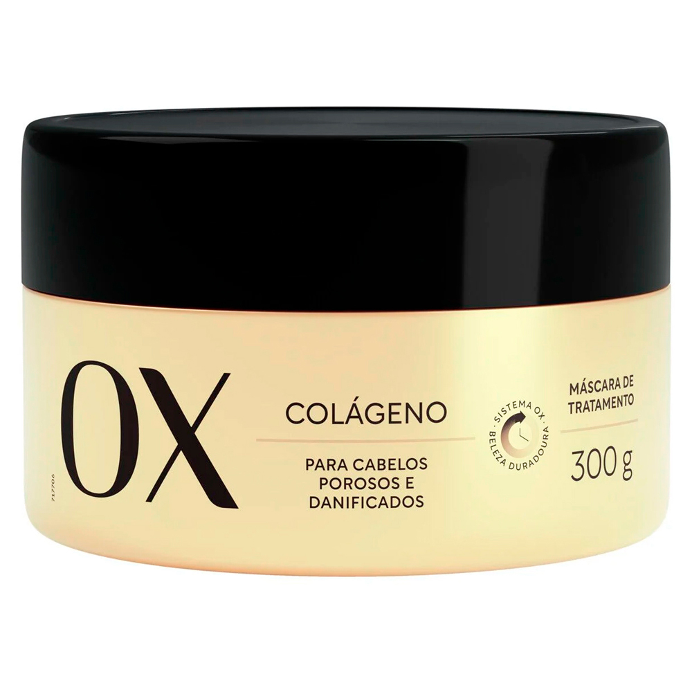 MÁSCARA DE TRATAMENTO OX COSMÉTICOS COLÁGENO POTE 300G