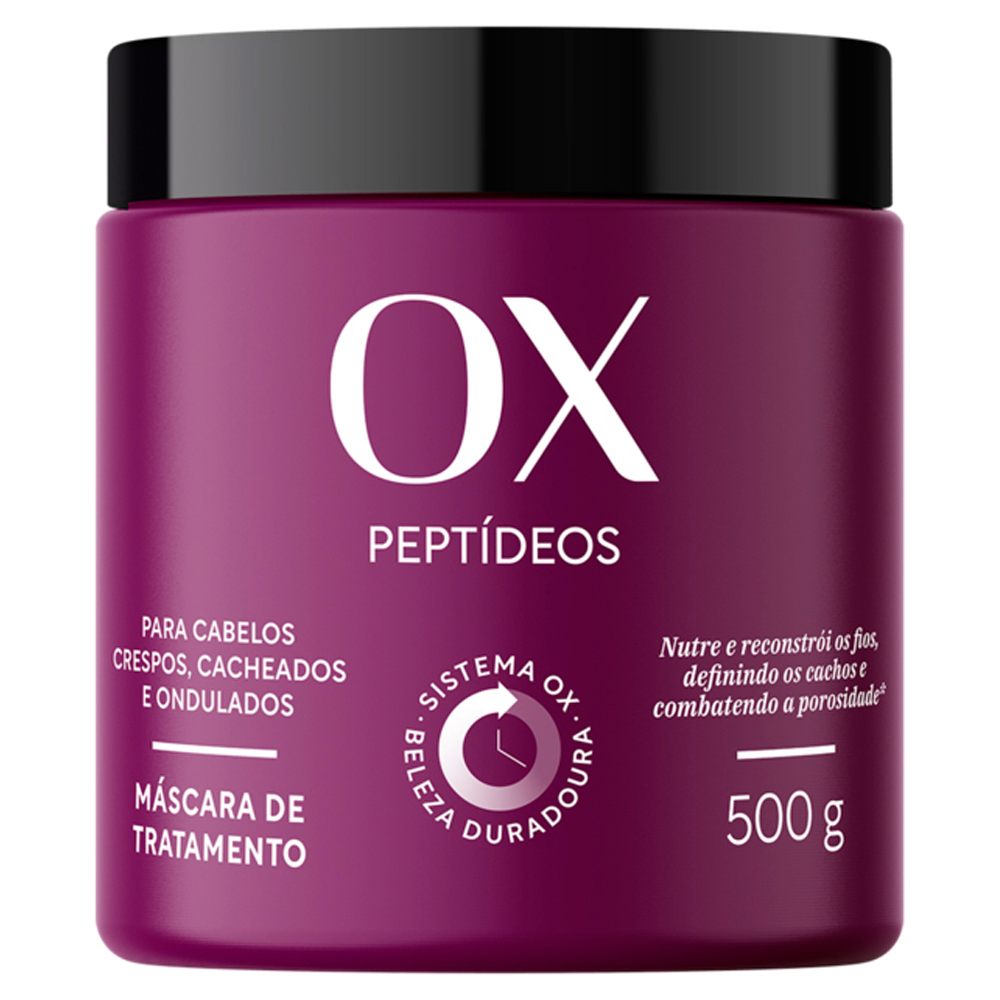 MÁSCARA DE TRATAMENTO OX PEPTÍDEOS 500G