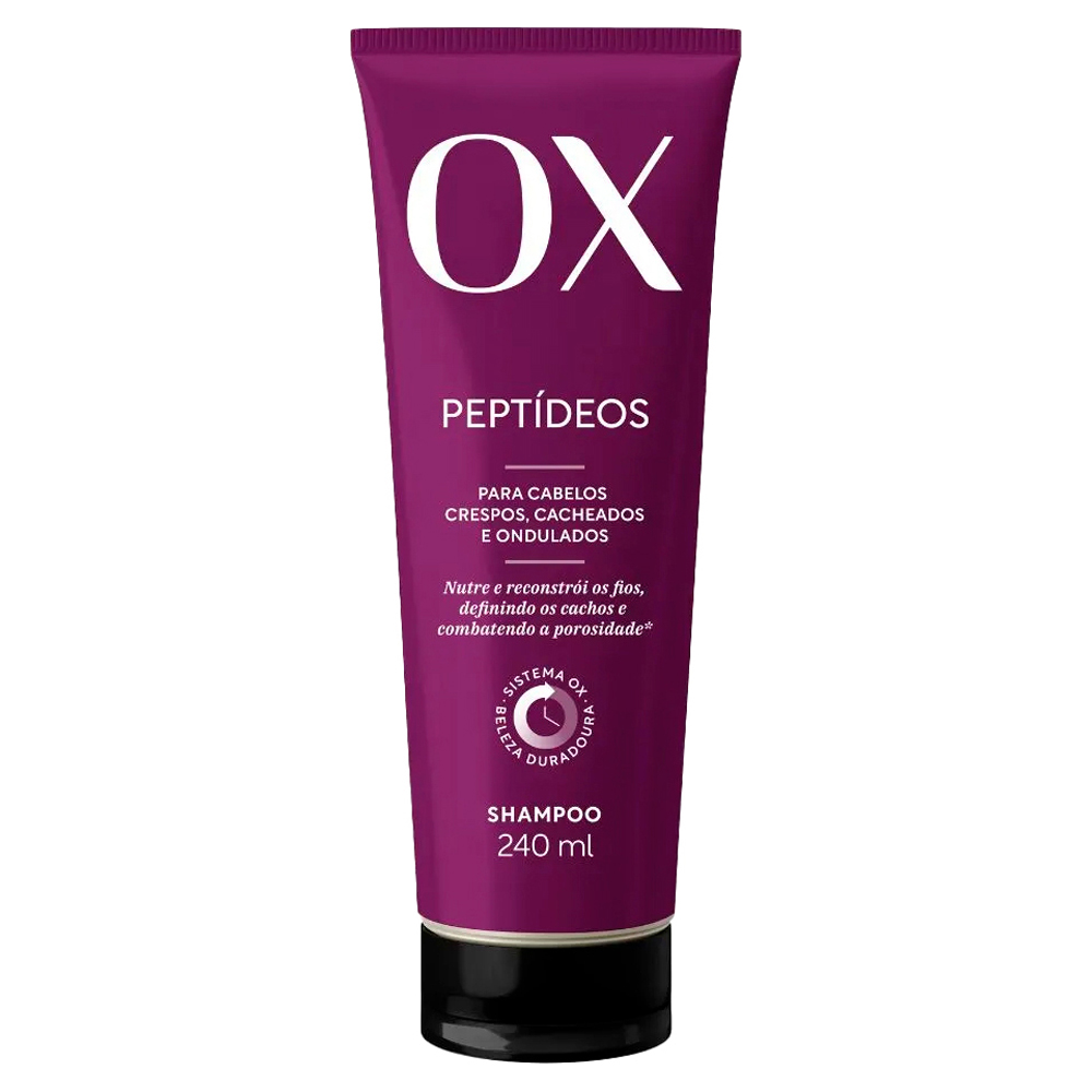 SHAMPOO PERPITÍDEOS OX COSMÉTICOS BISNAGA 240ML