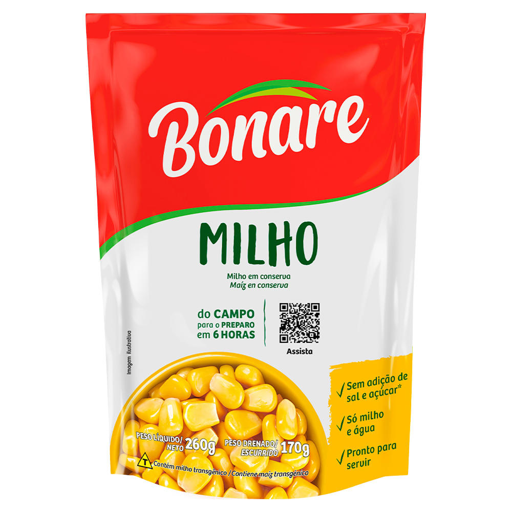 MILHO VERDE BONARE SACHE 170G