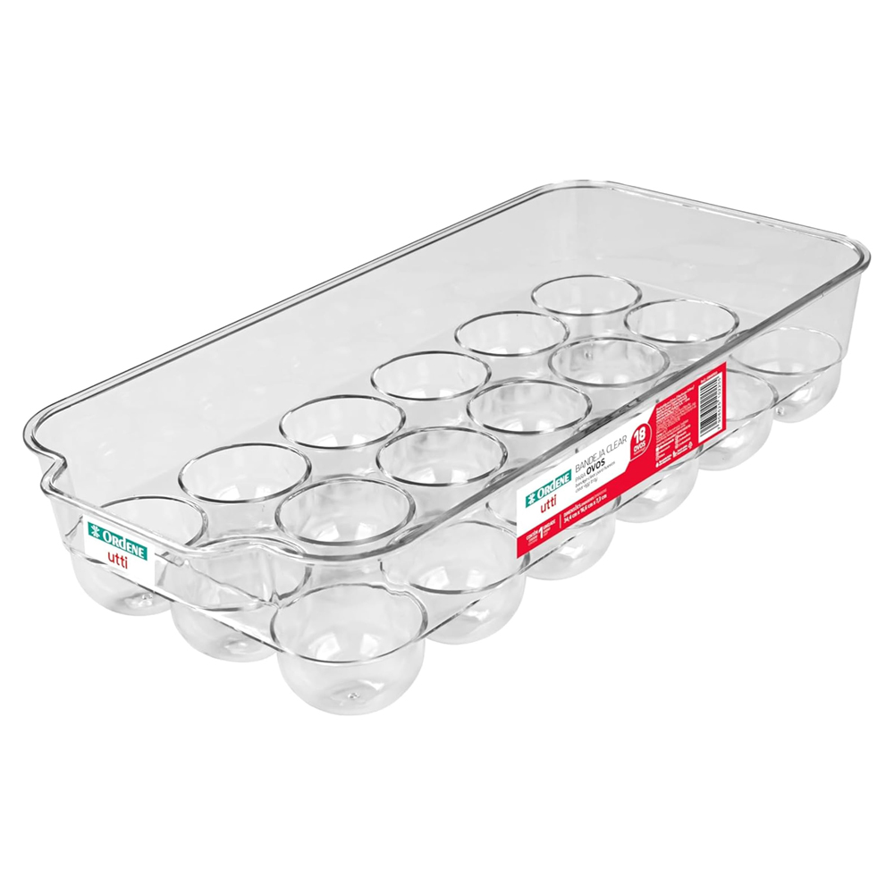 BANDEJA UTTI GIRA BAIXA CLEAR PLAST UN