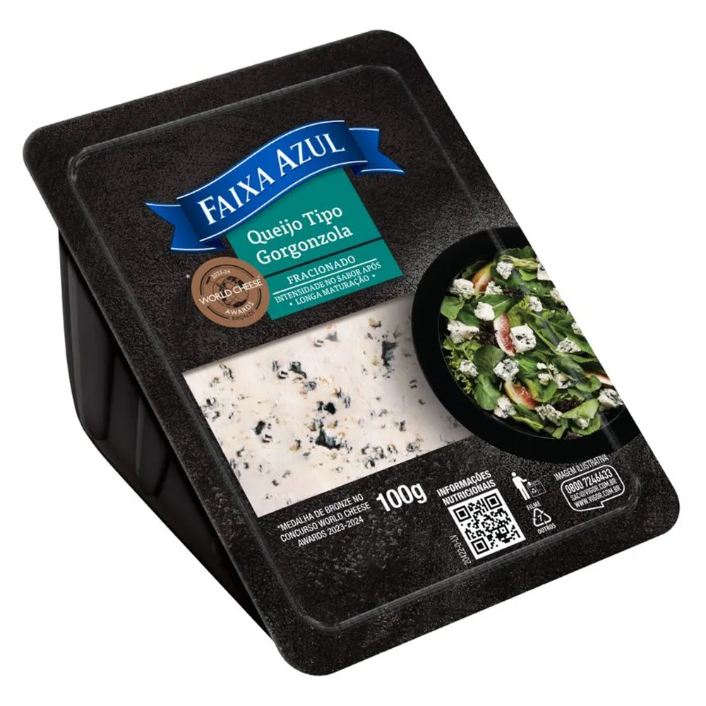 QUEIJO FAIXA AZUL GORGONZOLA 100G