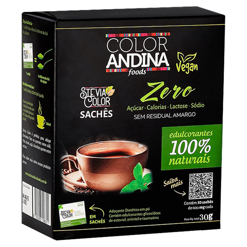 ADOC STEVIA COLOR ANDINA SACHE 50UN