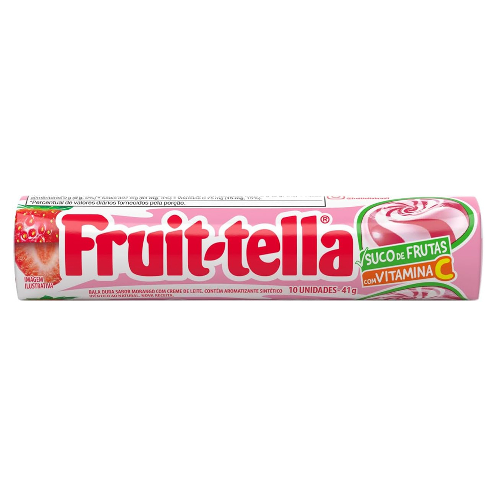 DROPS FRUITTELLA SWIRL MOR VITA C 41G