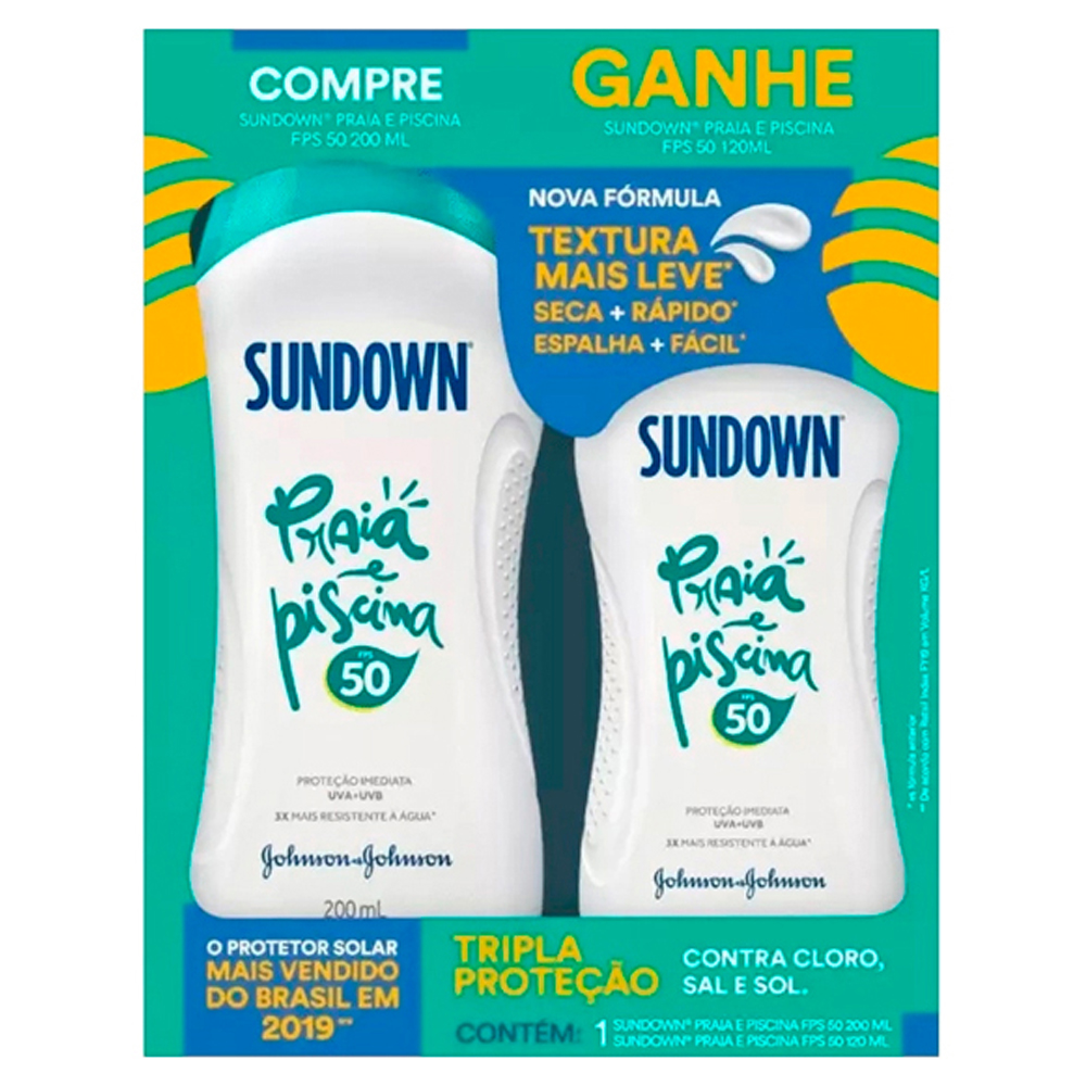 KIT PROT SOLAR SUNDOWN FPS50 200ML+120ML