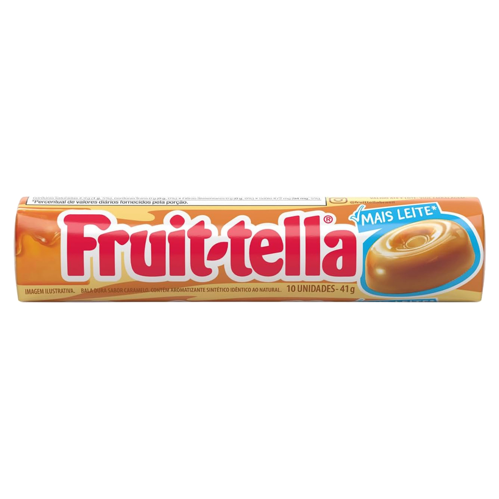 DROPS FRUITTELLA SWIRL CARAMEL+ LEIT 41G