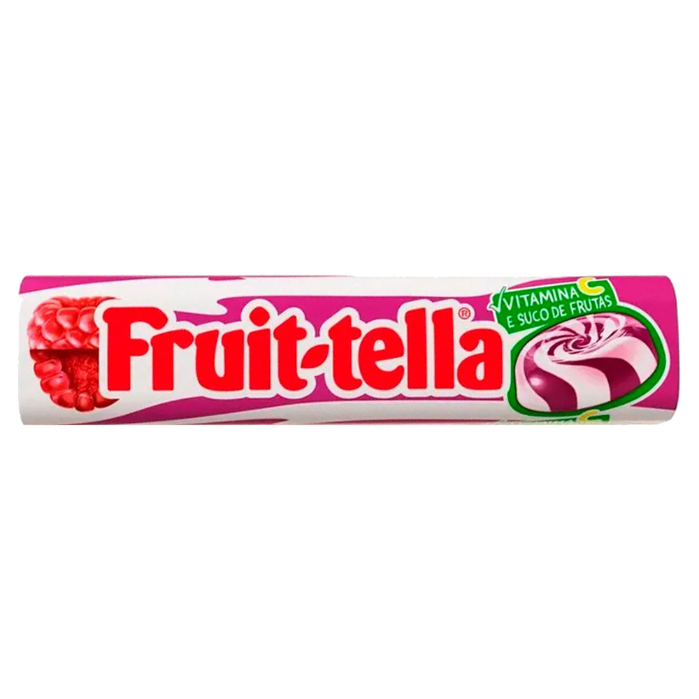 DROPS FRUITTELLA SWIRL FRAMB VIT C 41G