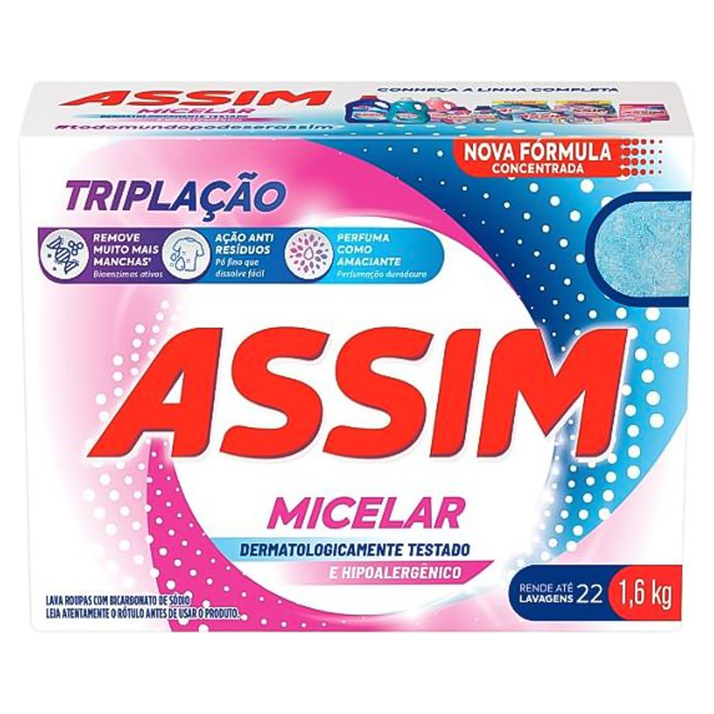 DET PO ASSIM MICELAR 1,6KG