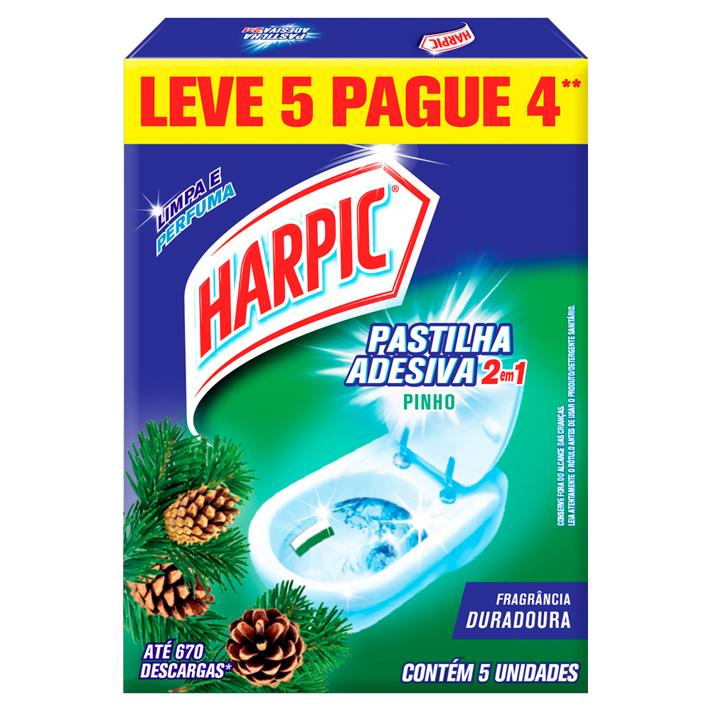 BLOCO SANIT HARPIC PAST PINHO PROM L5P4
