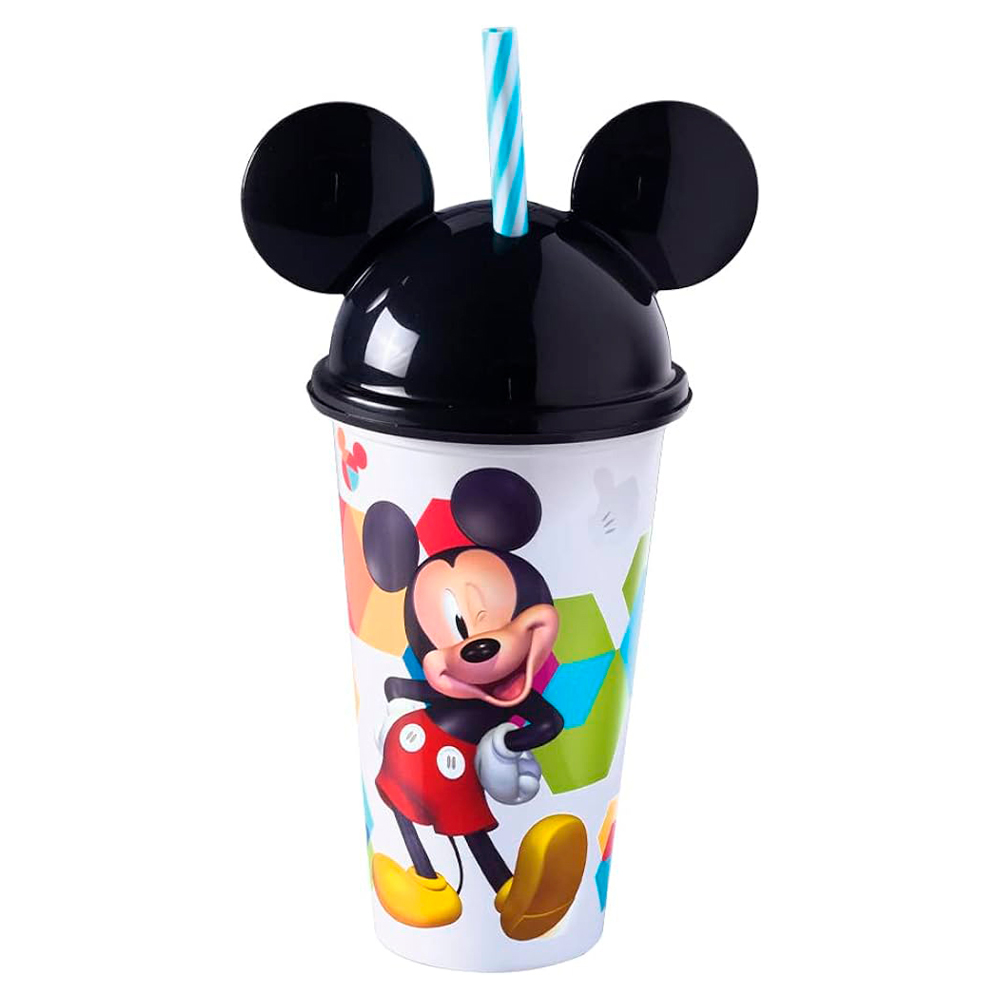 COPO PLASUTIL C/ORELHA MICKEY 500ML